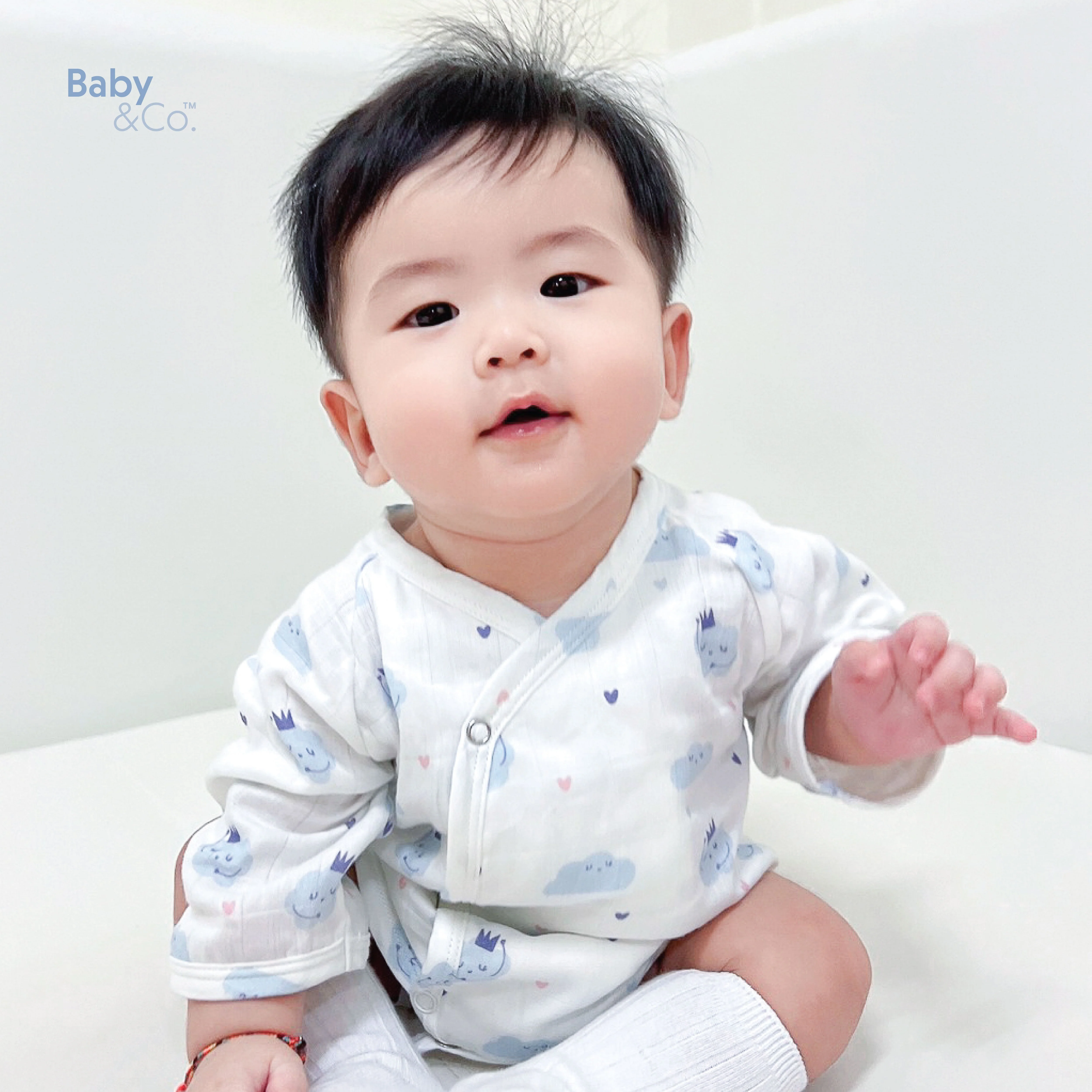 Baby and Co. Baby Long-Sleeve Bodysuit - Image 7