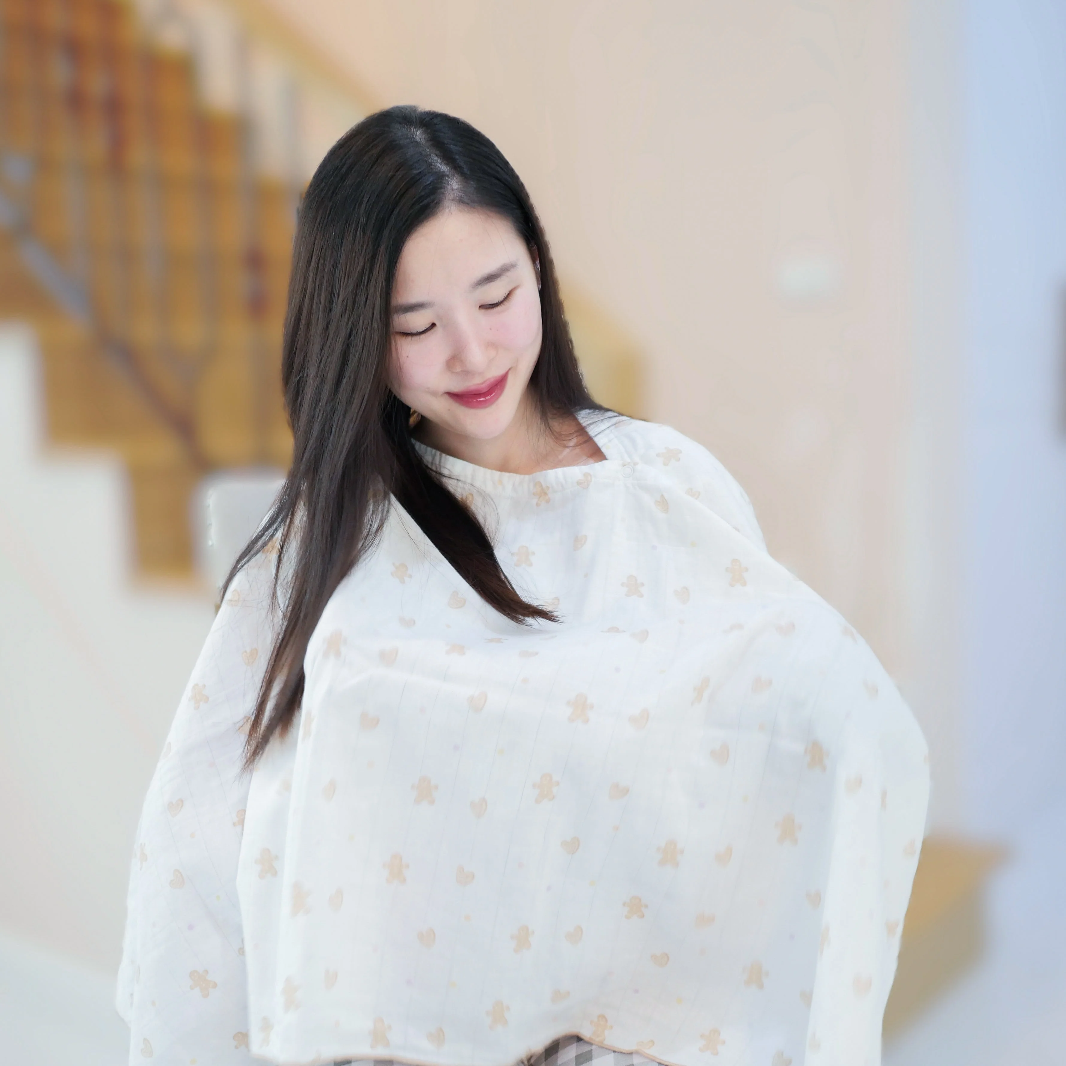 Baby and Co. Blissful Button Poncho - Image 5