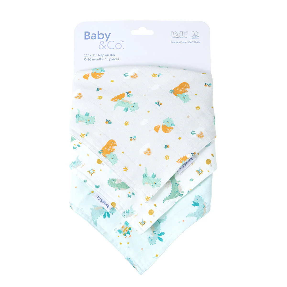 Baby and Co. Napkin Bib - Image 3