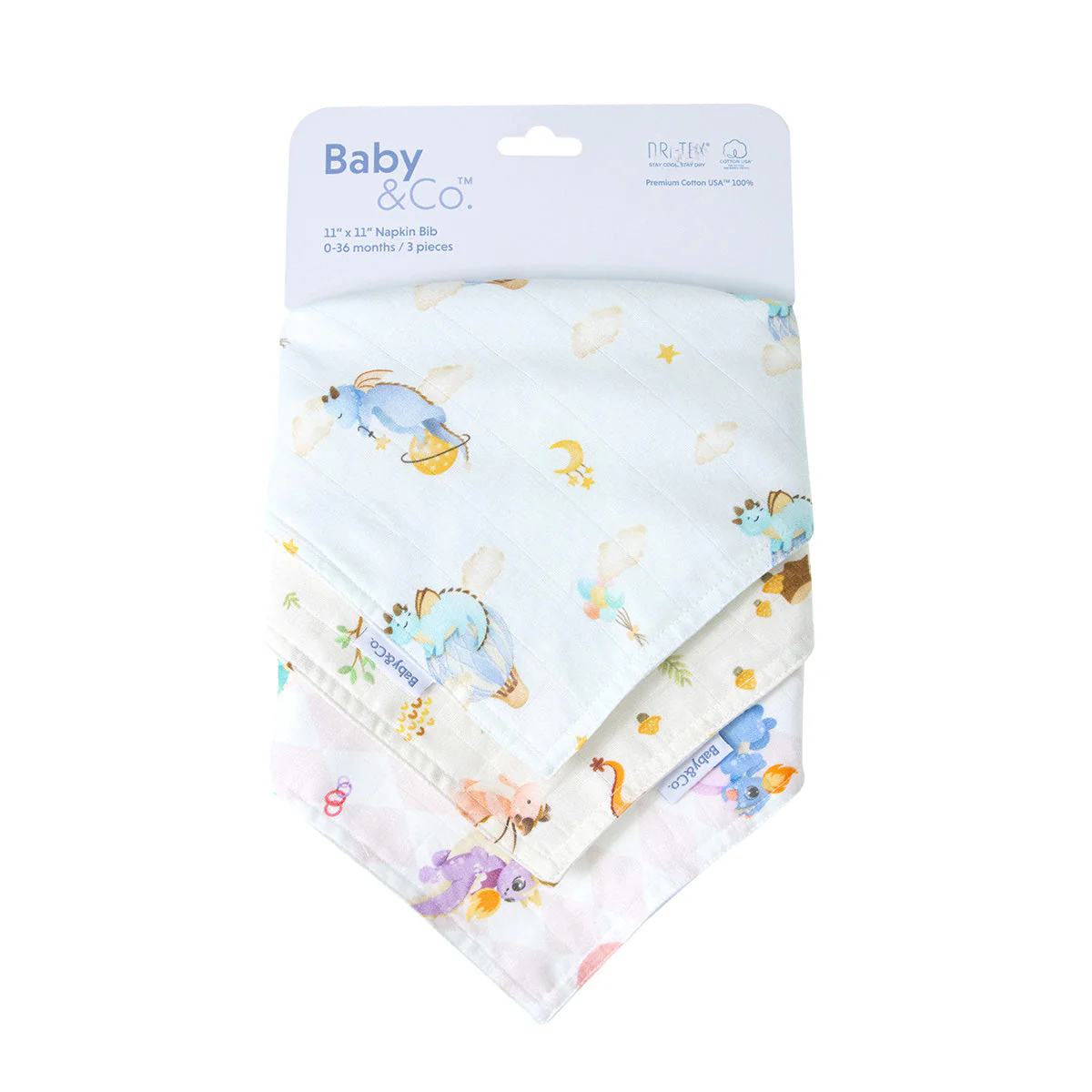 Baby and Co. Napkin Bib - Image 4