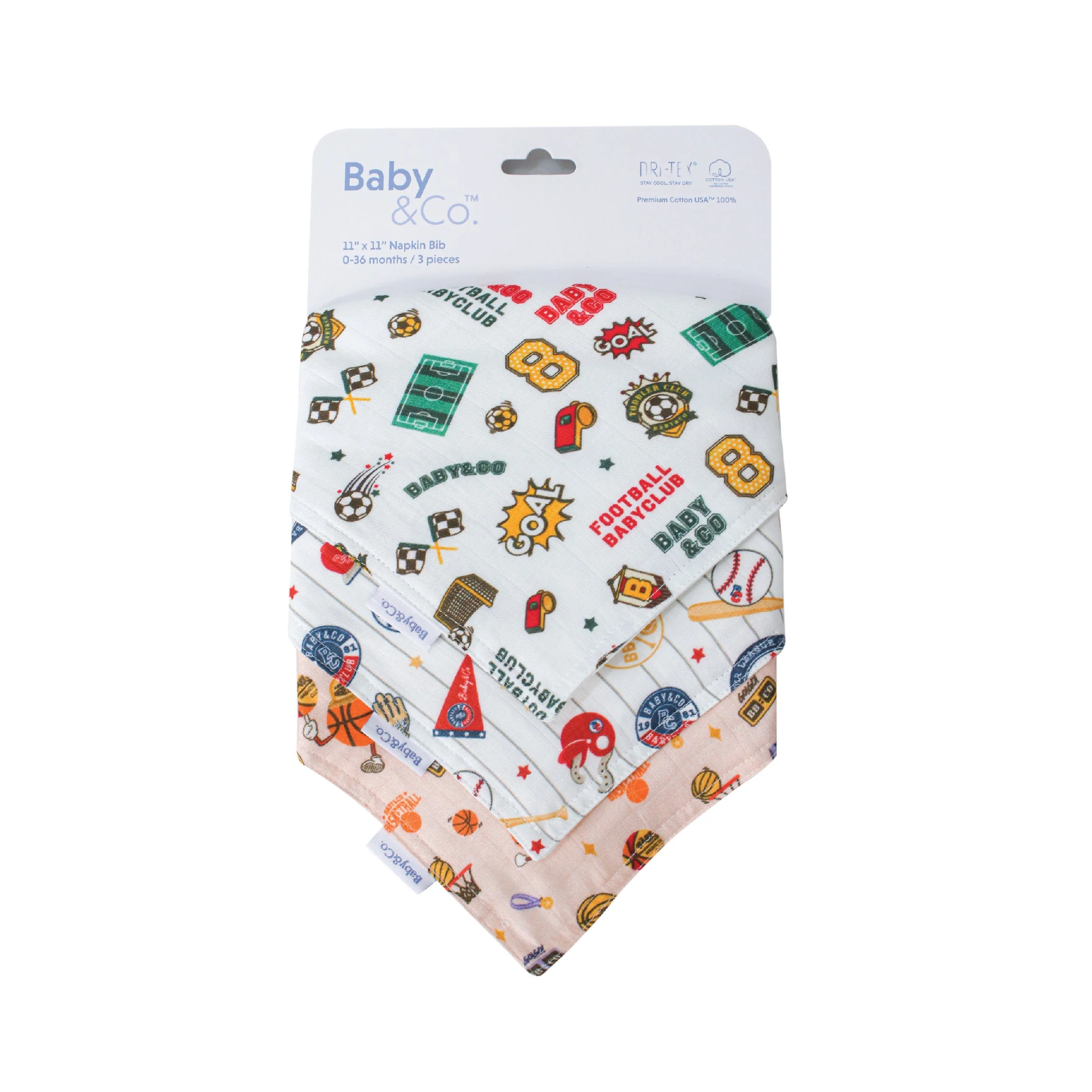 Baby and Co. Napkin Bib - Image 9