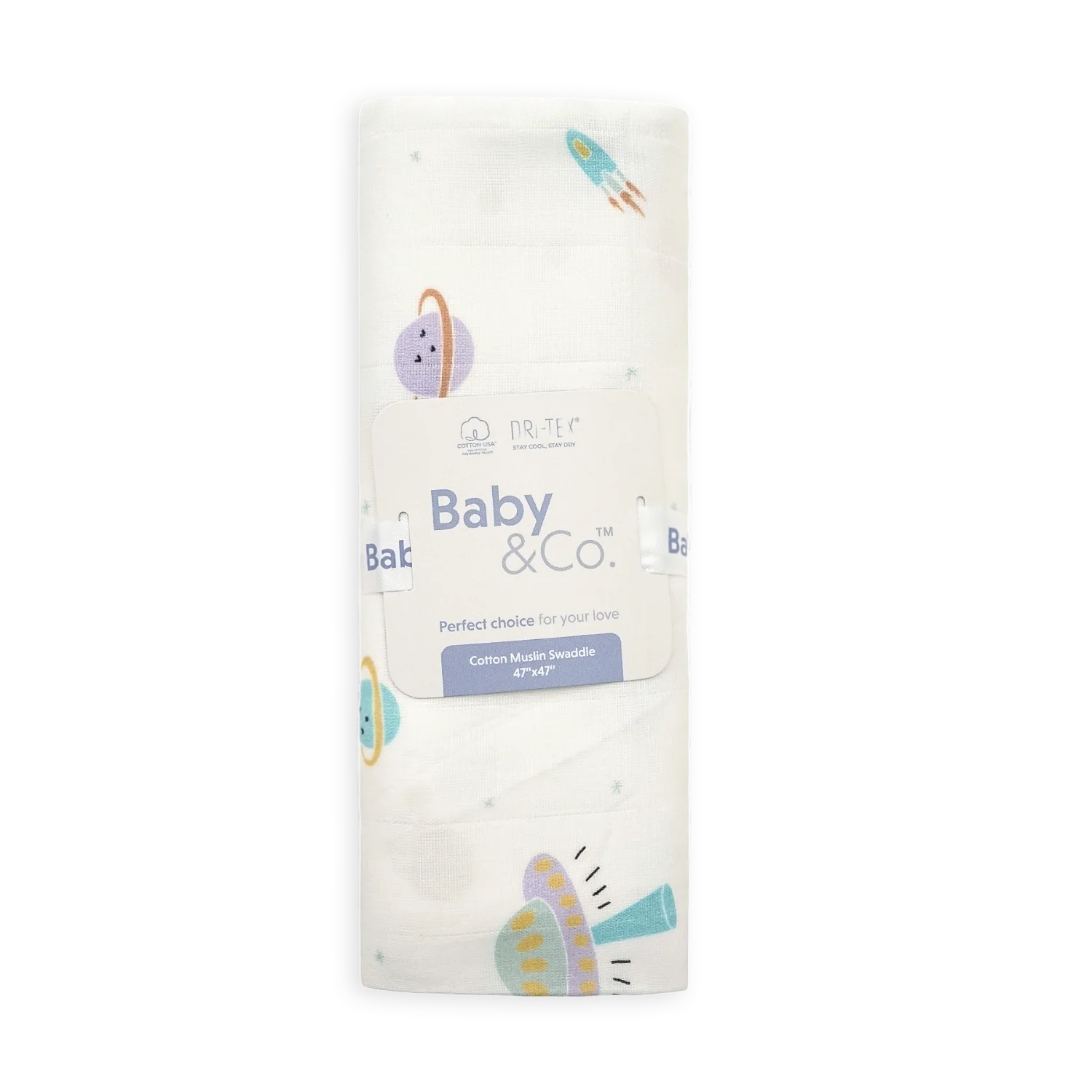 Baby and Co. Nursing Cloth 30" x 30" - Image 21