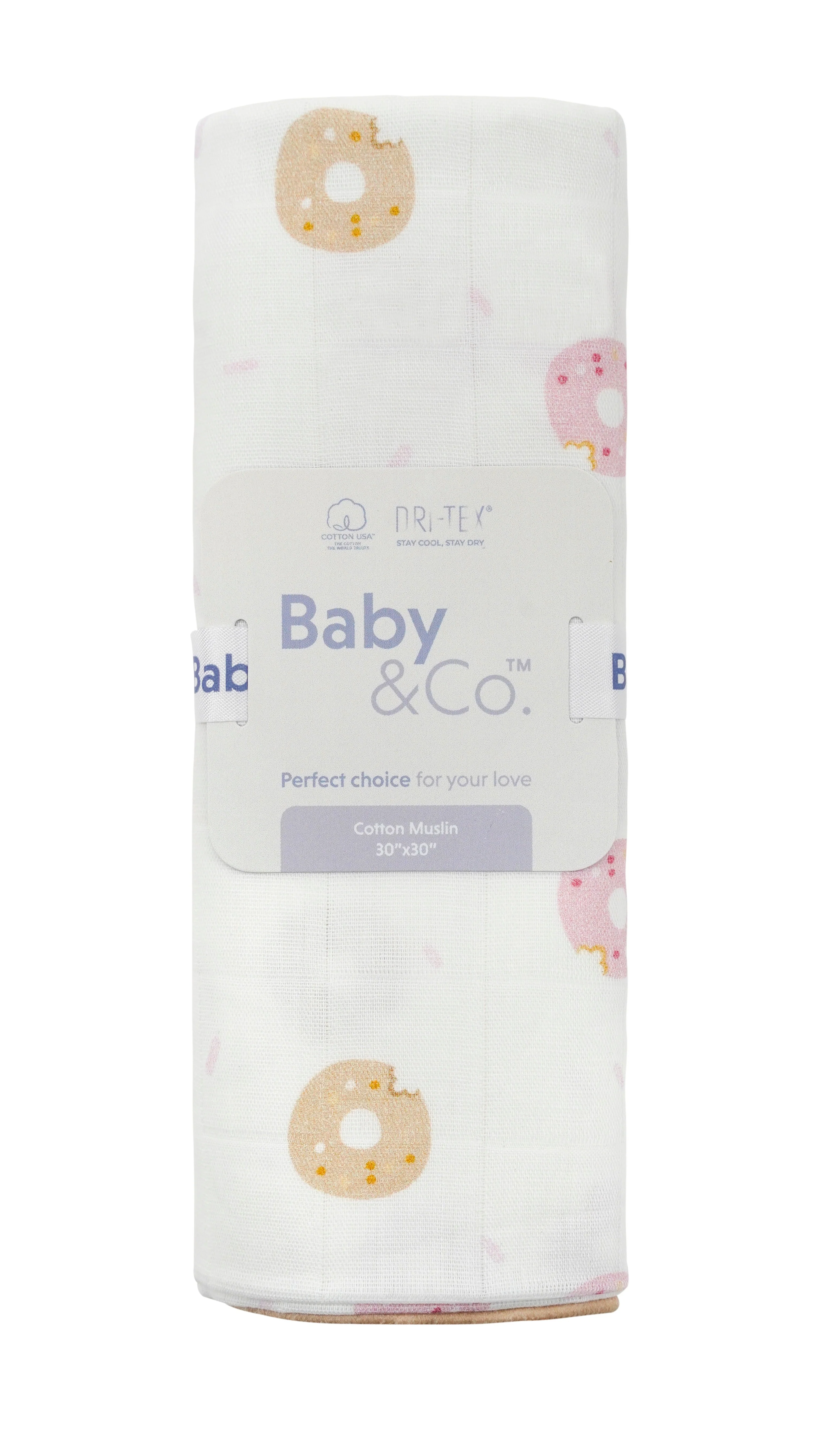 Baby and Co. Nursing Cloth 30" x 30" - Image 32