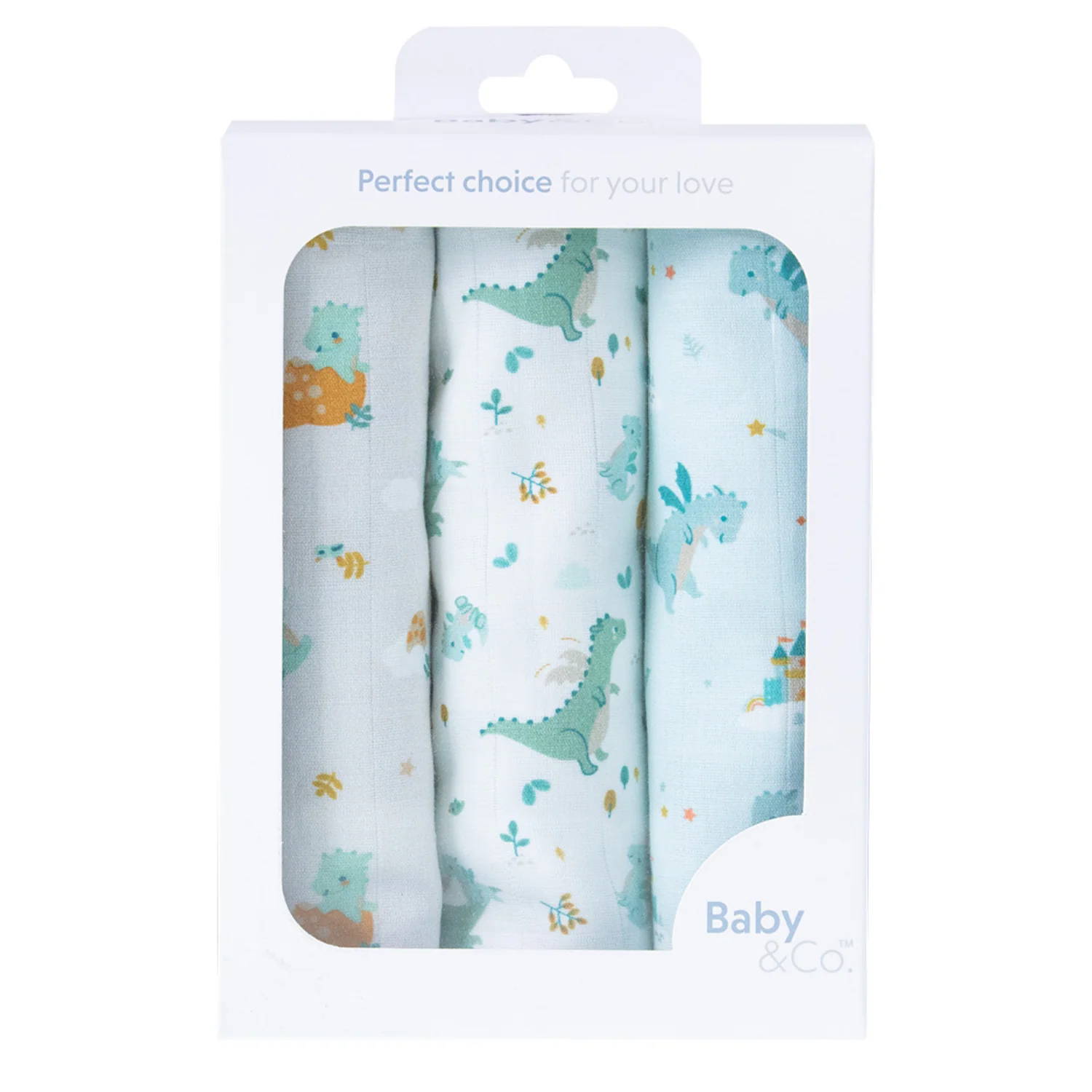 Baby and Co. Nursing Cloth 30" x 30" 3P - Image 5