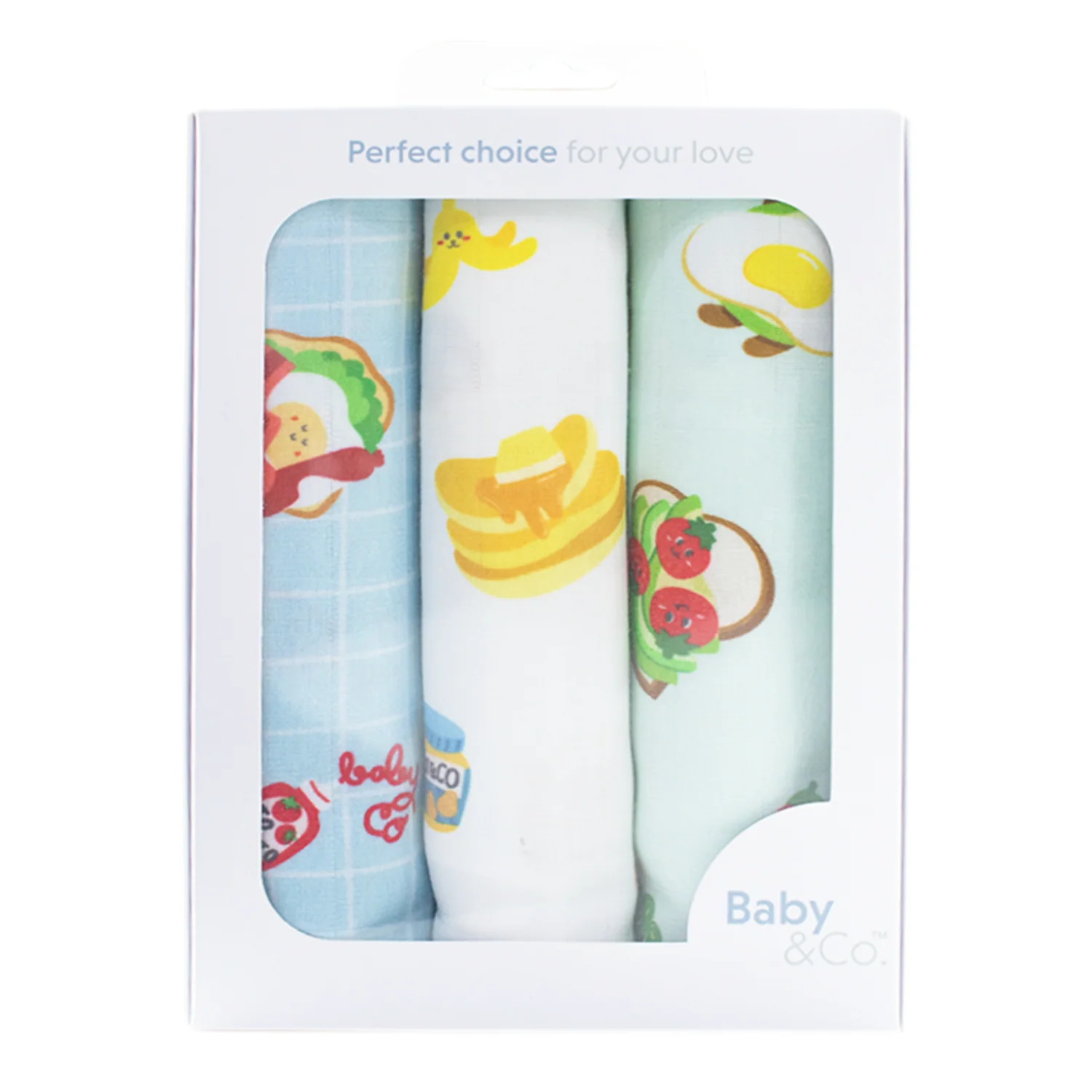 Baby and Co. Nursing Cloth 30" x 30" 3P - Image 7