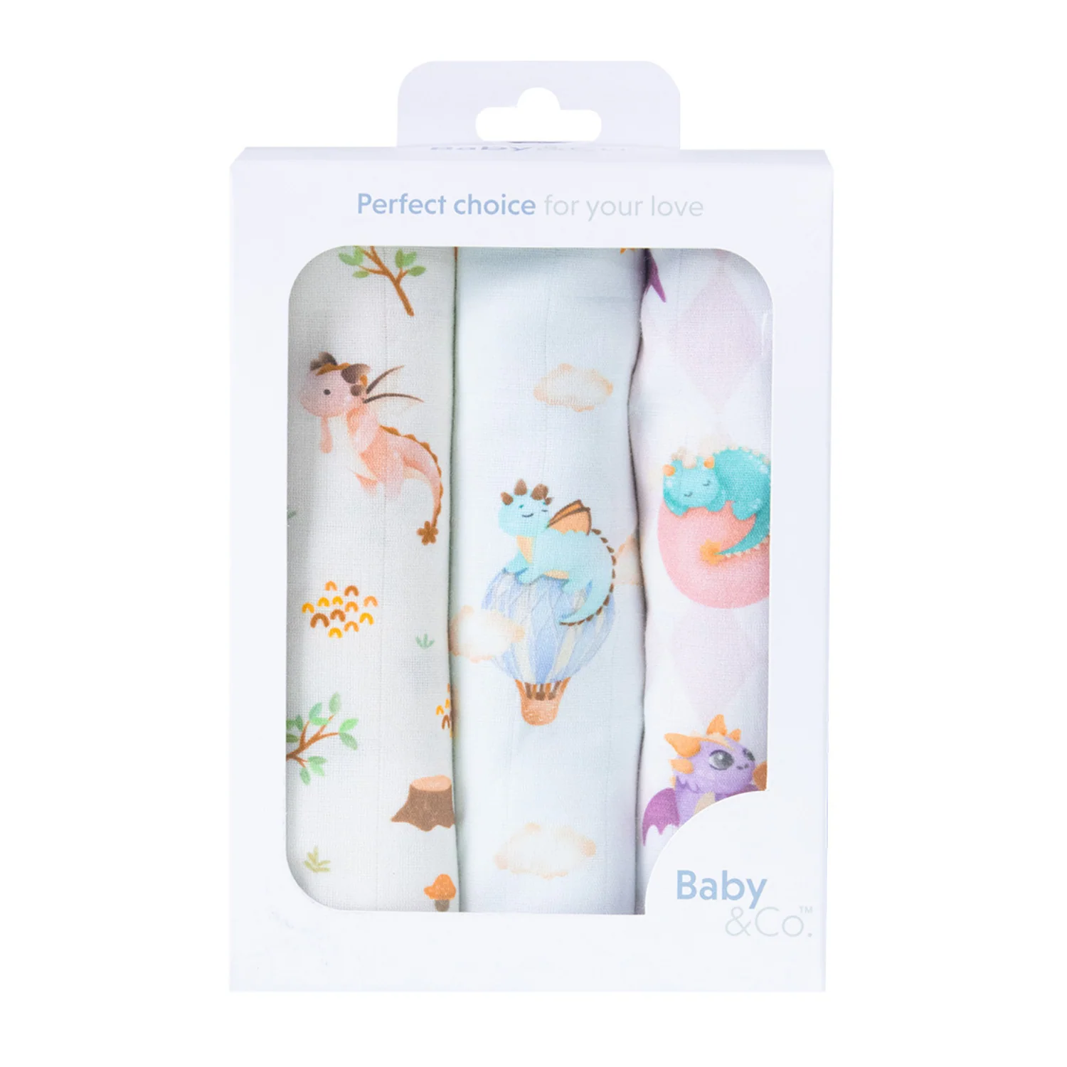 Baby and Co. Nursing Cloth 30" x 30" 3P - Image 8