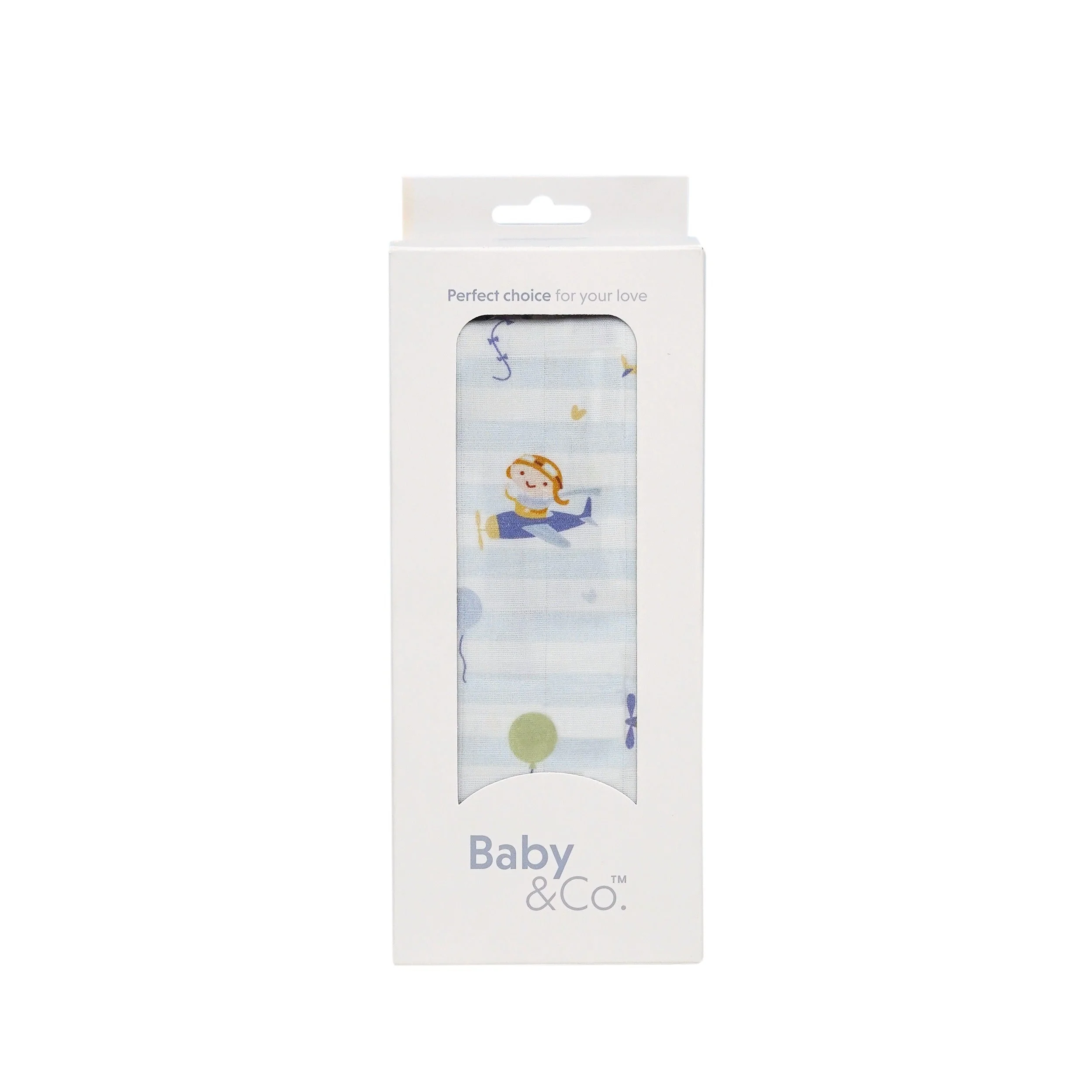 Baby and Co. Swaddle Cloth 47" x 47" - Image 10