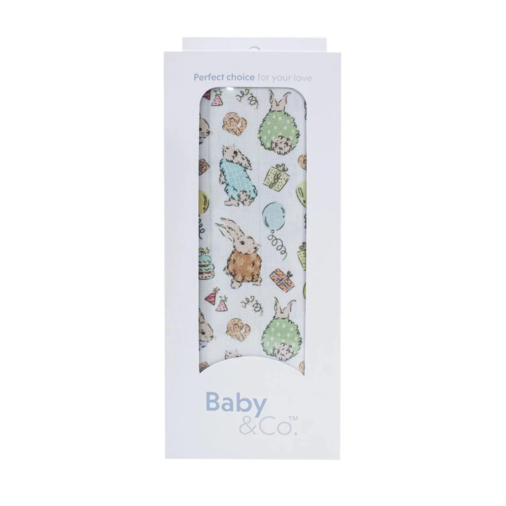 Baby and Co. Swaddle Cloth 47" x 47" - Image 57