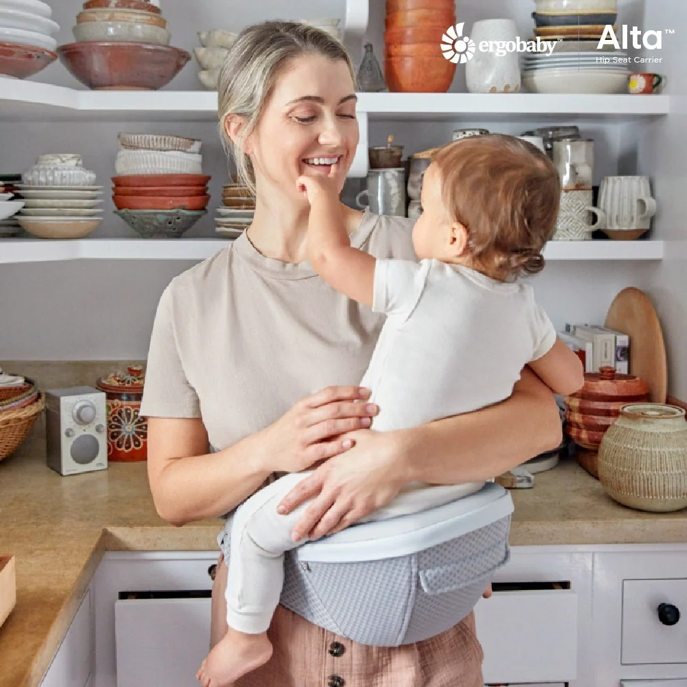 Ergobaby Alta Hip Seat, Baby Carrier for Ages 4–48 Months - Image 3