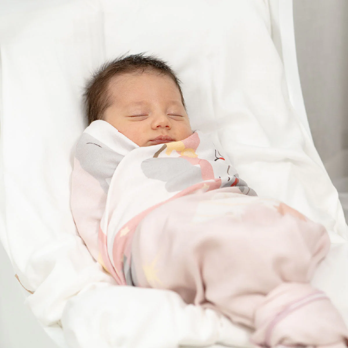 Granny Ben Birthday Party Collection Tencel™ Muslin Swaddle Cloth - Image 3