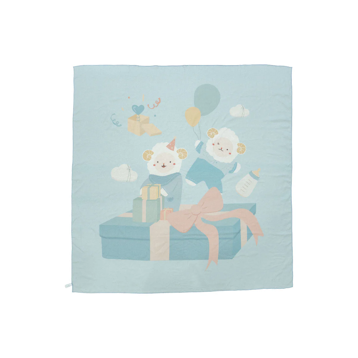 Granny Ben Birthday Party Collection Tencel™ Muslin Swaddle Cloth - Image 5