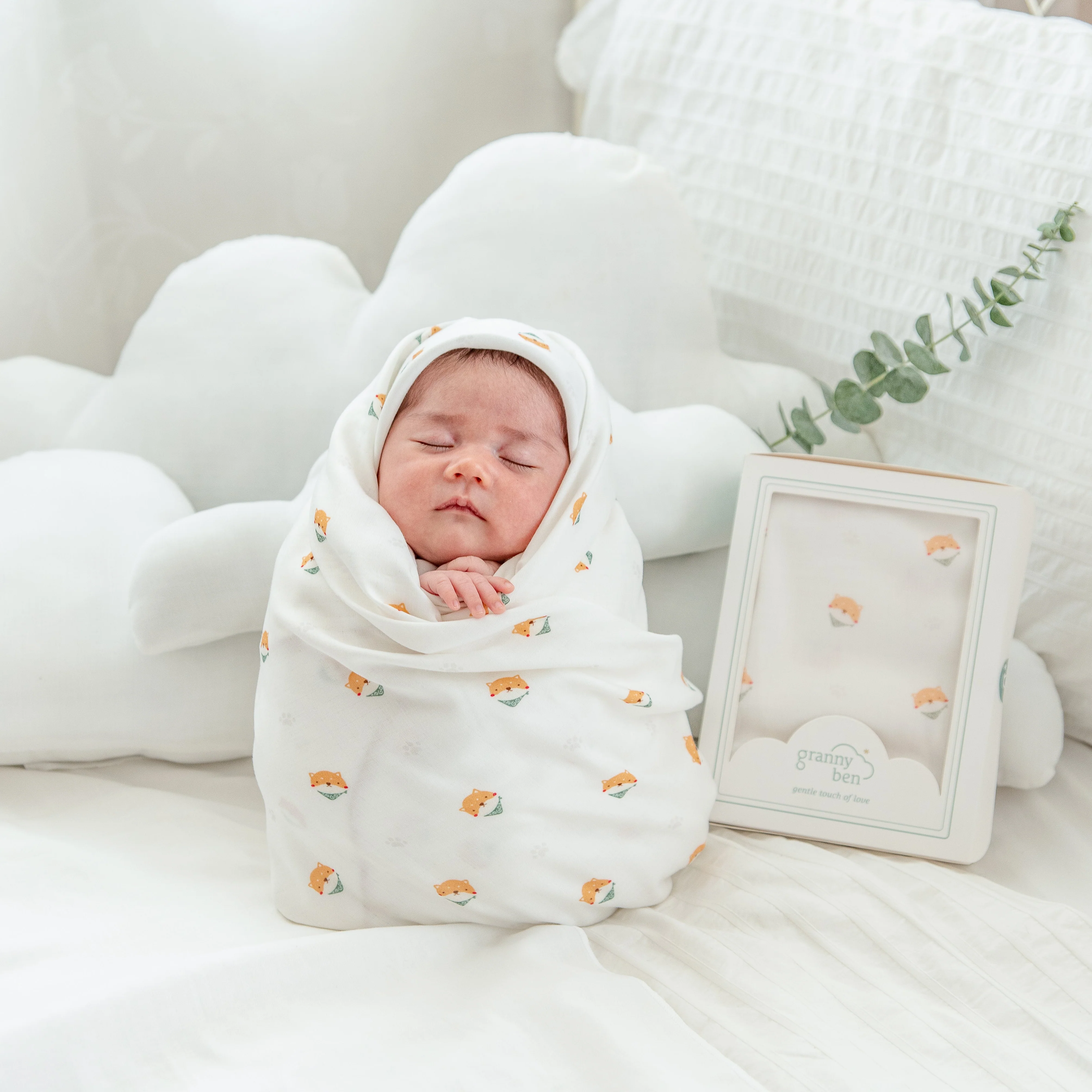 Granny Ben Tencel™ Muslin Swaddle Cloth - Image 4