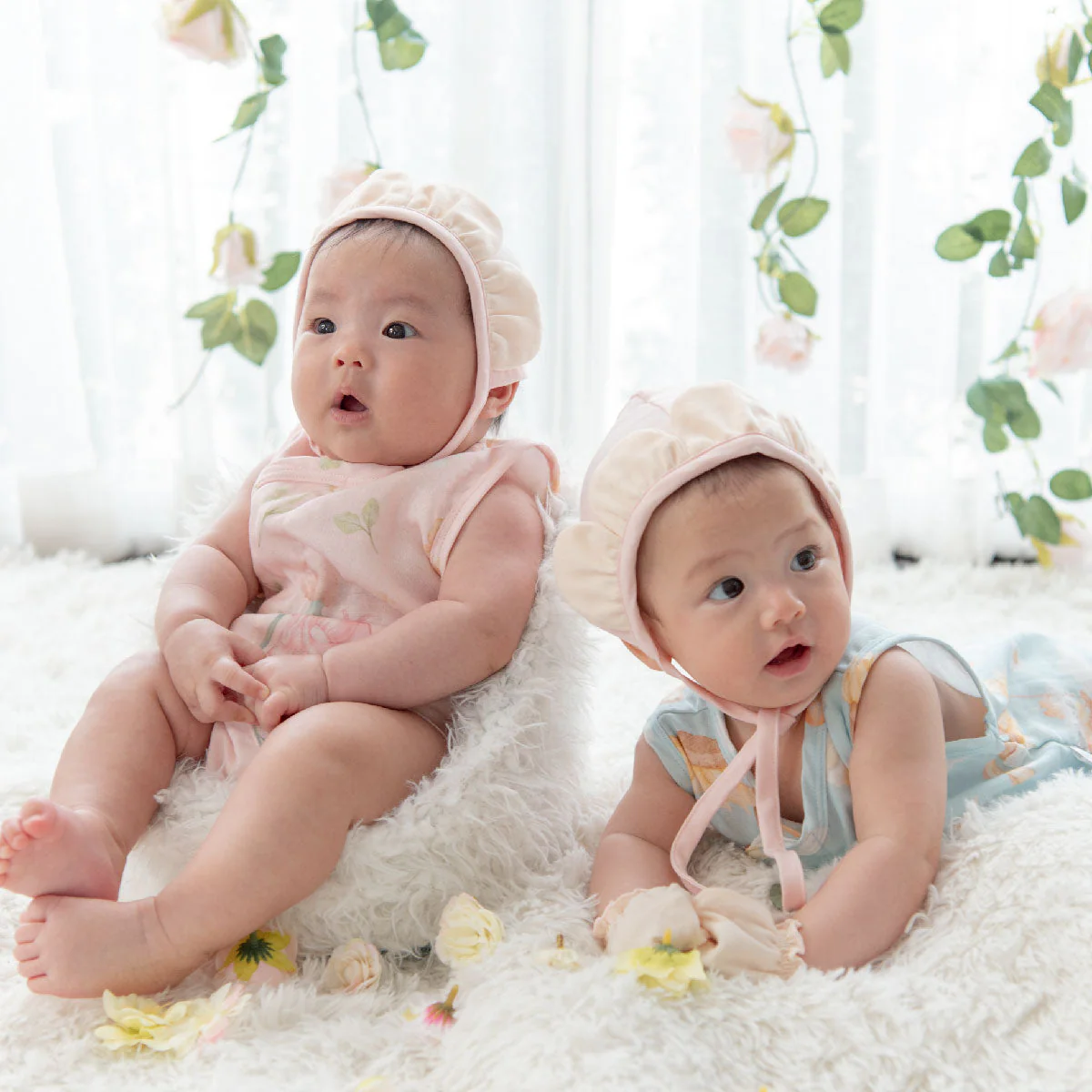 Granny Ben Tencel™ Snap and Sleep Bodysuit Floral Daydream - Image 3