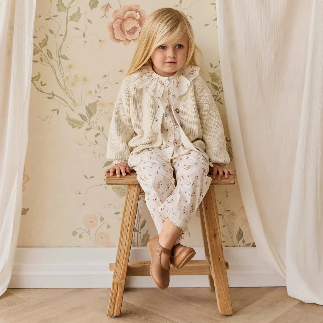Jamie Kay Organic Cotton Elodie Pant - Bianca Antique - Image 3