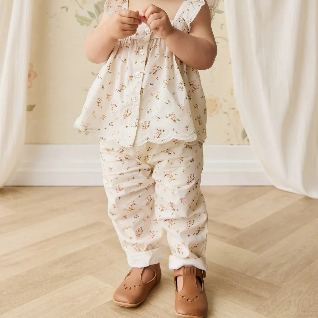 Jamie Kay Organic Cotton Elodie Pant - Bianca Antique - Image 5