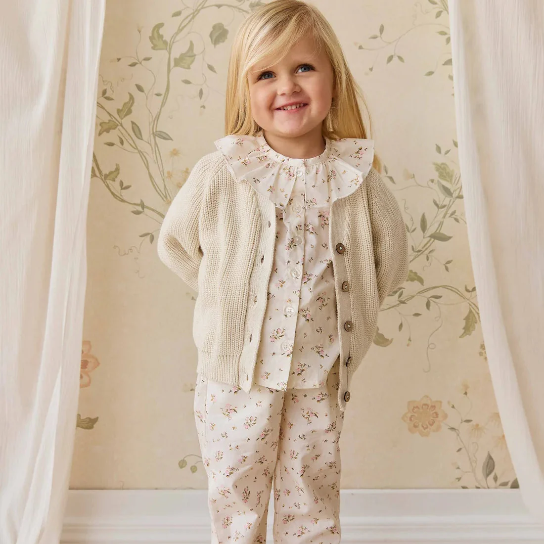 Jamie Kay Organic Cotton Elodie Pant - Bianca Antique - Image 6