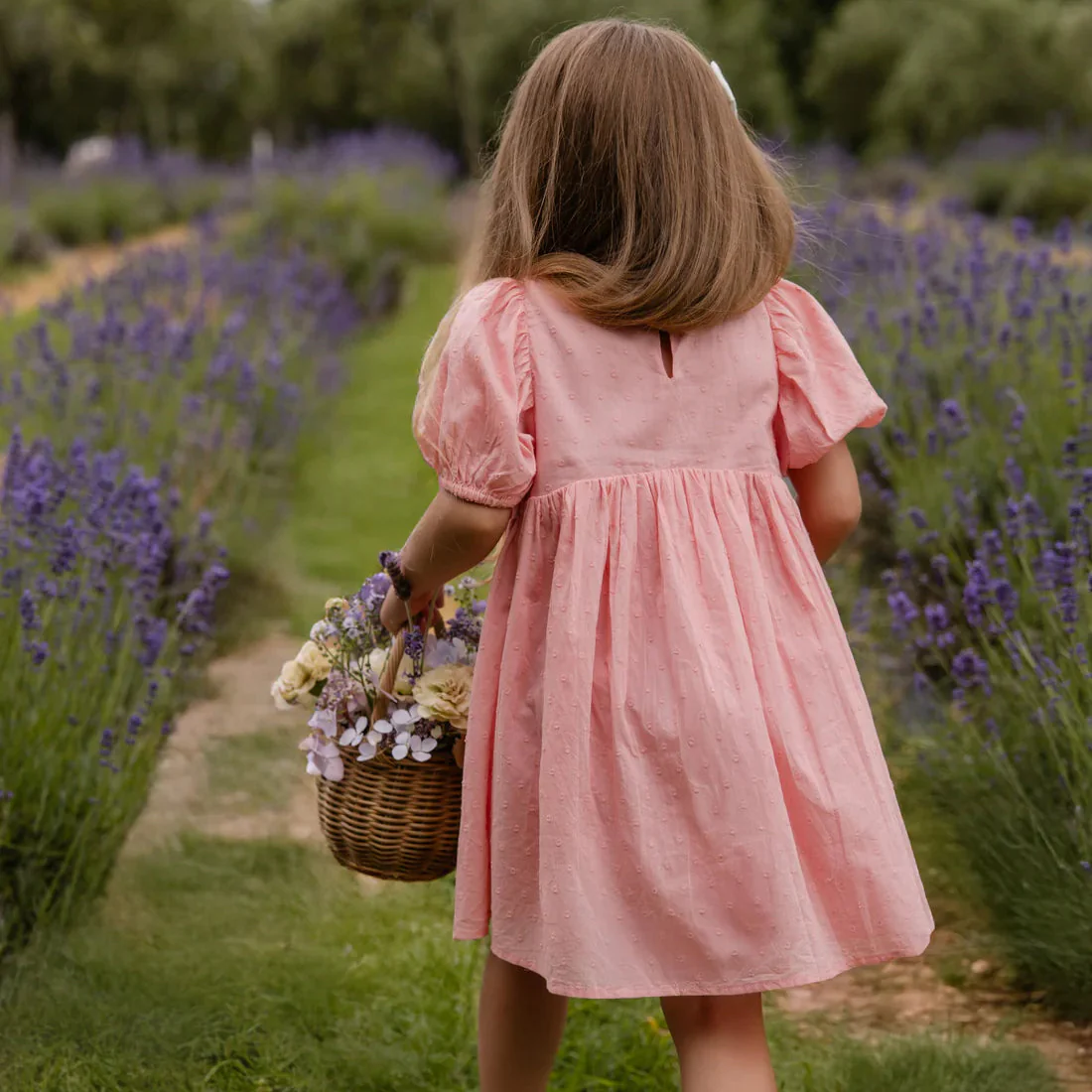 Jamie Kay Organic Cotton Frannie Dress - Swiss Pink - Image 6