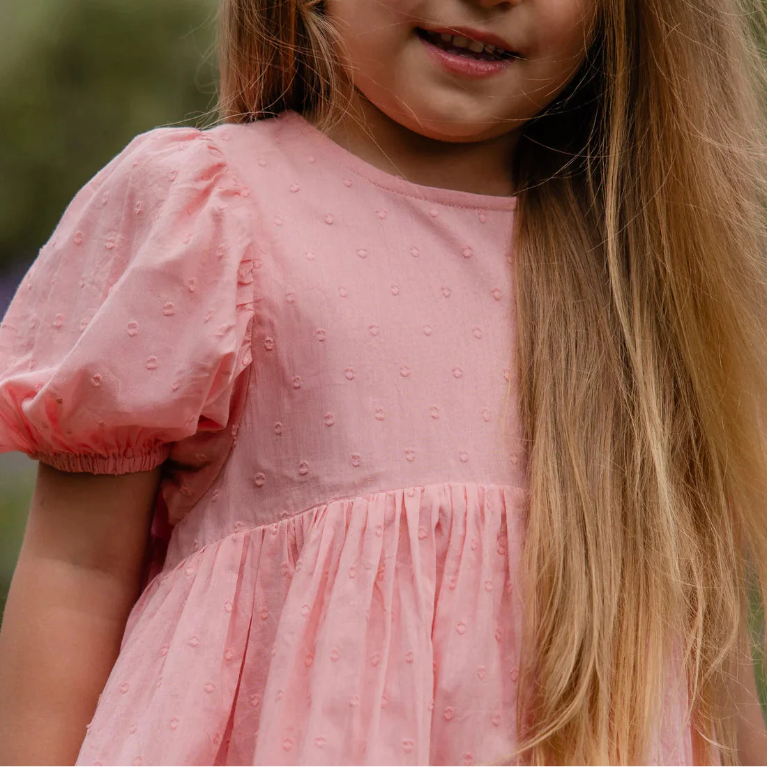 Jamie Kay Organic Cotton Frannie Dress - Swiss Pink - Image 7