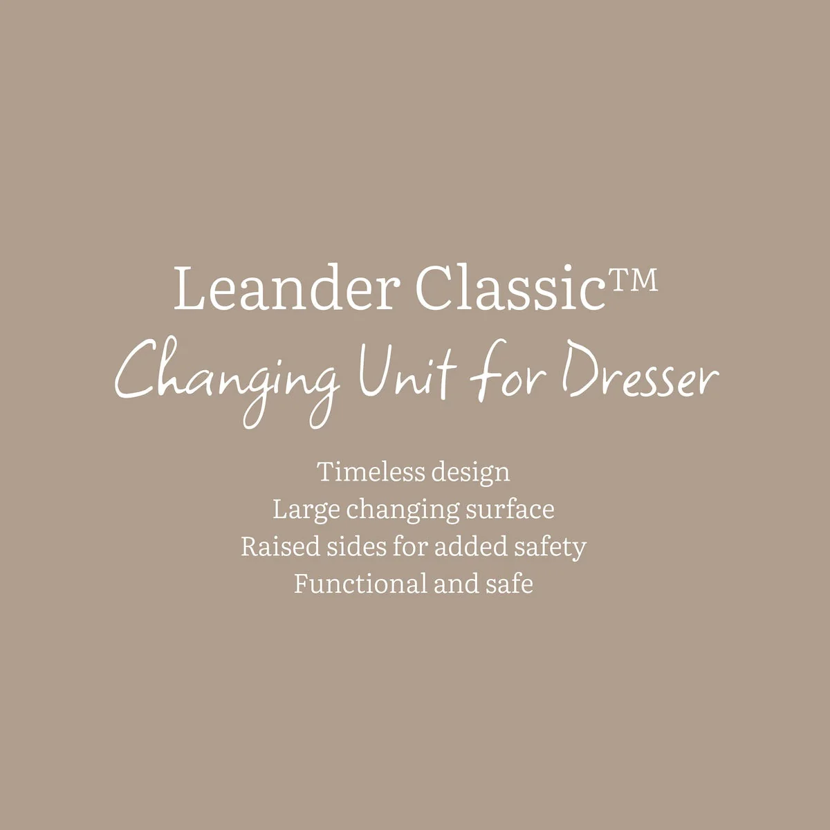 Leander Changing Unit for Classic Dresser - Image 4