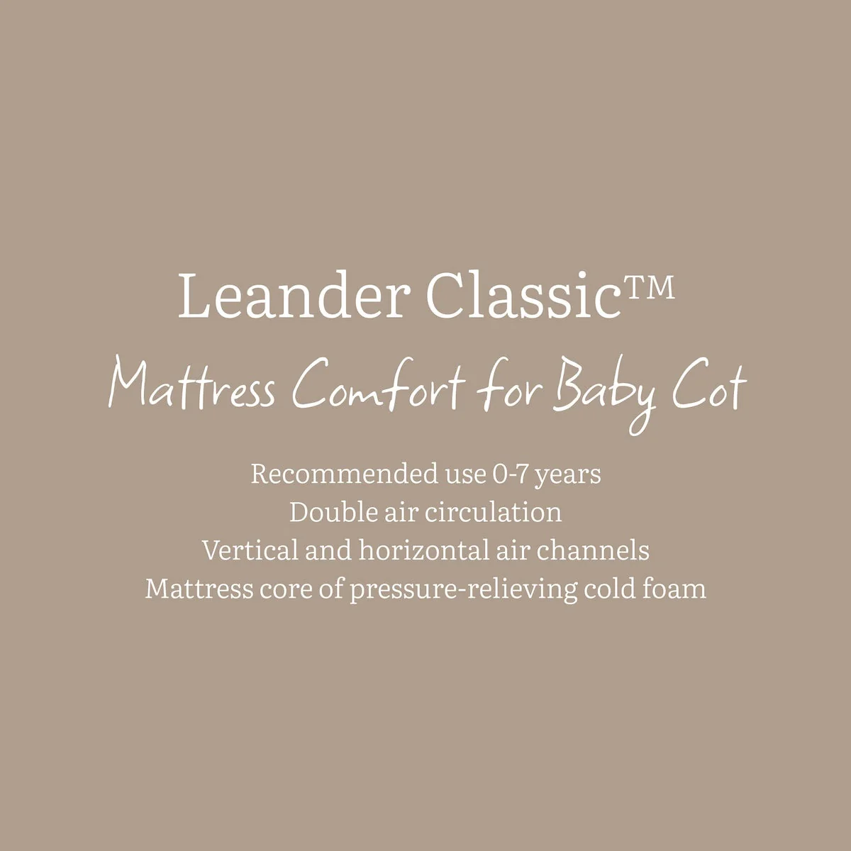 Leander Mattress for Classic Baby Cot Comfort - Image 4