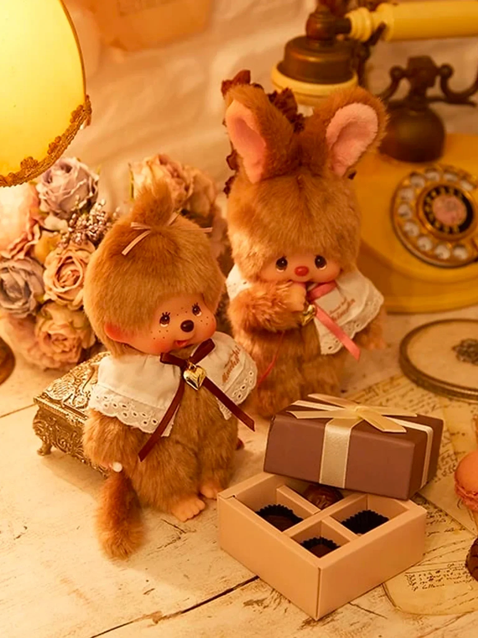 Monchhichi Plush Sweet Brown Chimutan S - Image 3