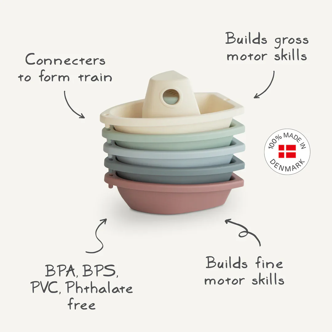 Mushie Bath Boats - Image 4