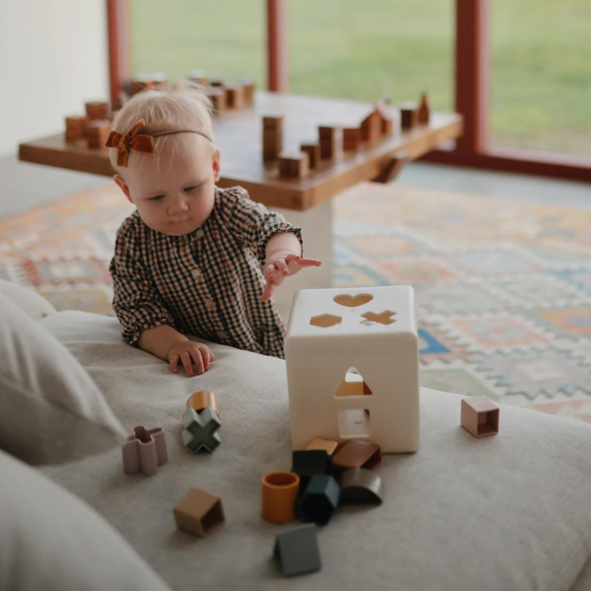 Mushie Shape Sorting Box - Image 3