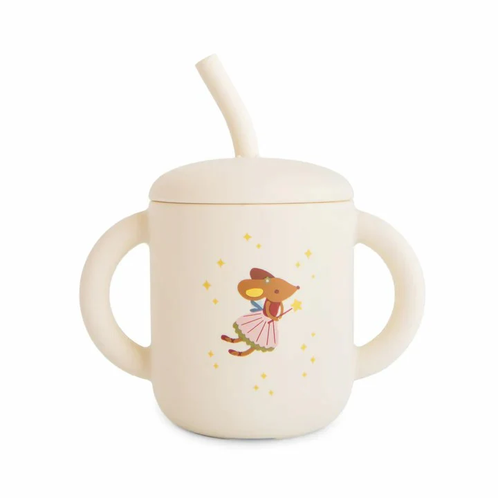 Mushie Silicone Training Cup + Straw - Image 15