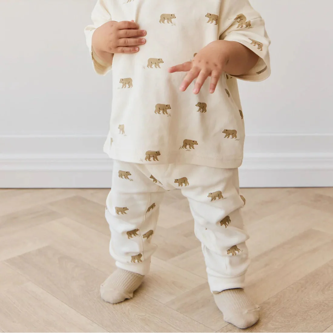 Jamie Kay Pima Cotton Wesley Pant - Cub Walk Samoyed - Image 3